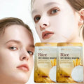 Pack of 2 | O’Mayln Rice Facial Mask | Anti-Wrinkle, Brightening & Hydrating Sheet Mask