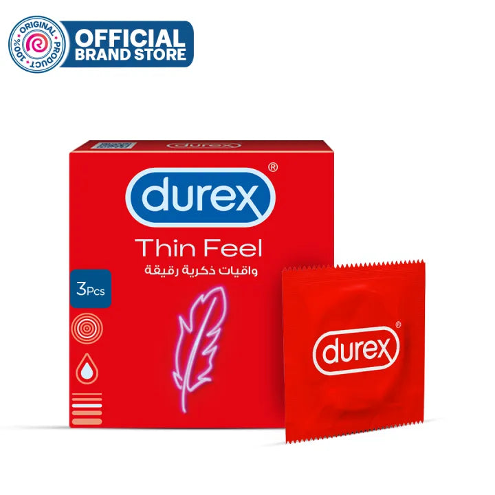 Durex Condoms Thin Feel 3 Pieces