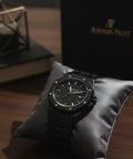 All-Black Executive Steel Watch