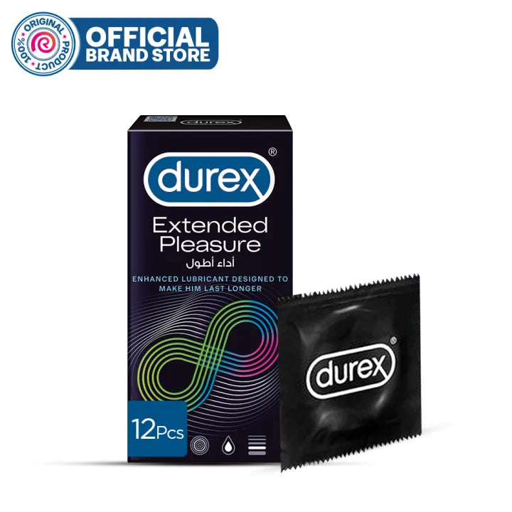Durex Condoms Extended Pleasure 12 Pieces